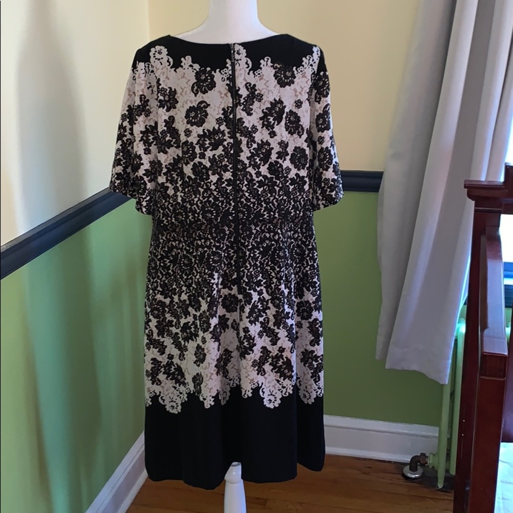 EUC Adrianna Papell Floral Dress - Picture 3 of 5